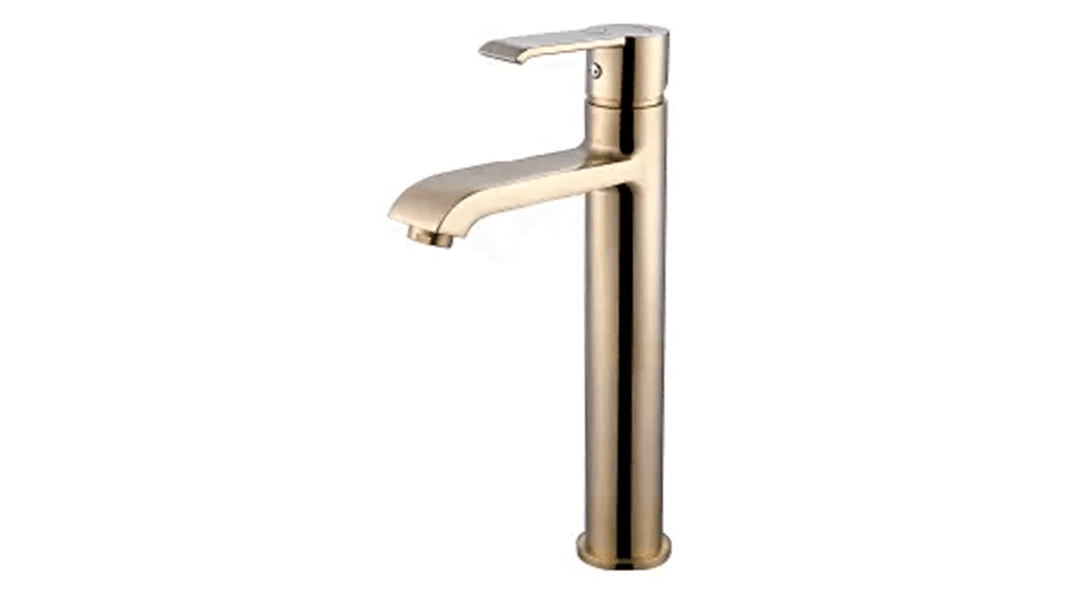 Смеситель для раковины (матовое золото)