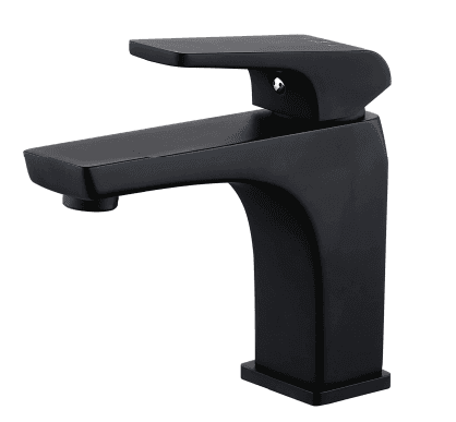 Смеситель для раковины (черный) 