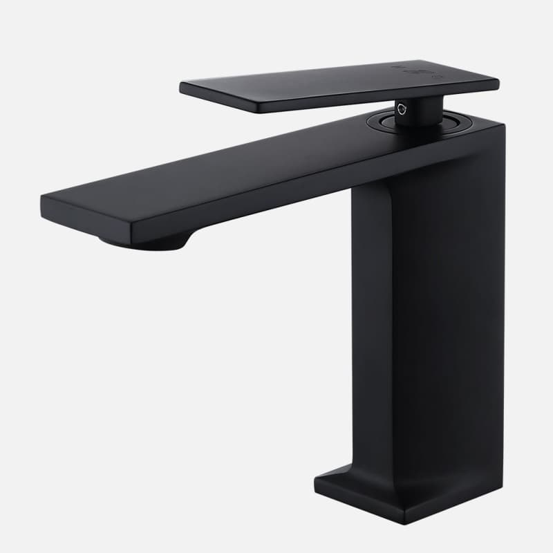 Смеситель для раковины (черный) 