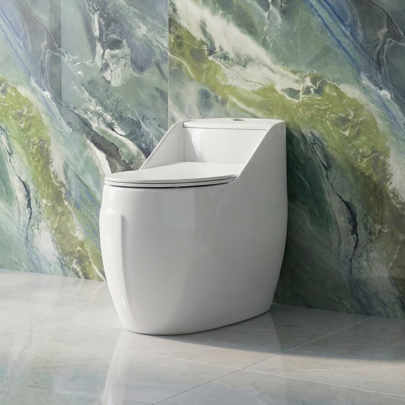 Унитаз напольный моноблок