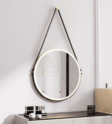 Зеркало с подсветкой и подогревом круглое 600*800*32