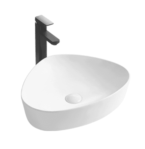 Раковина накладная керамическая 505*410*120