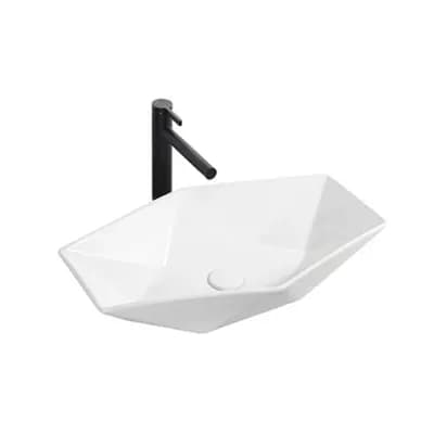 Раковина накладная керамическая 645*415*140