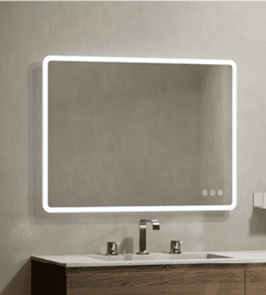 Зеркало с подсветкой и подогревом прямоугольное 500*700*30